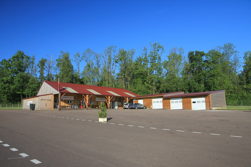 Le paddock
