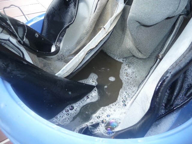 Avant d'attaquer, un bon lavage, y'avait besoin !