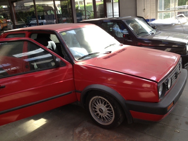 Voici la G60 dans la poussière