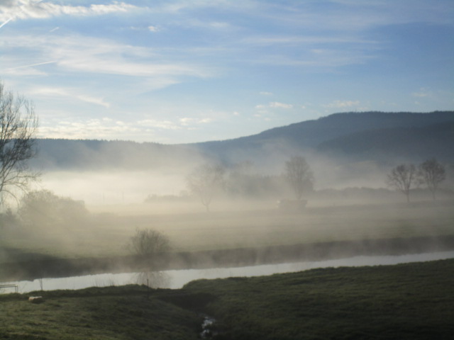 Le vue au petit matin...