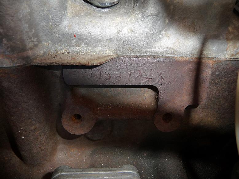 Numéro moteur 1/2