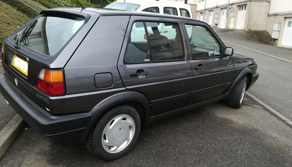 Les jantes ont été livrées avec la voiture