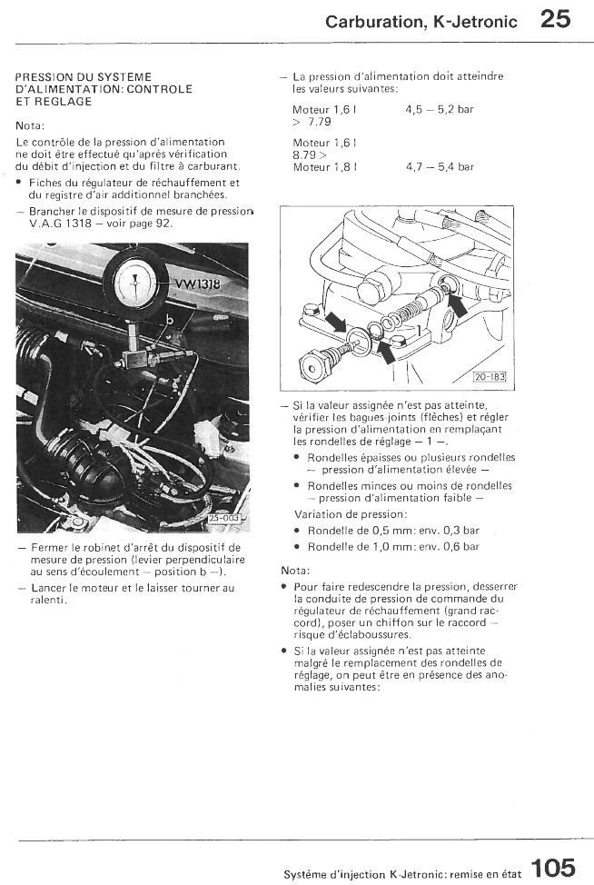 Contrôle des pression d'essence Golf 1 - 74 à 83 3.JPG