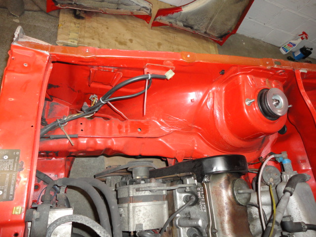 intérieur moteur et support d'aile nickel