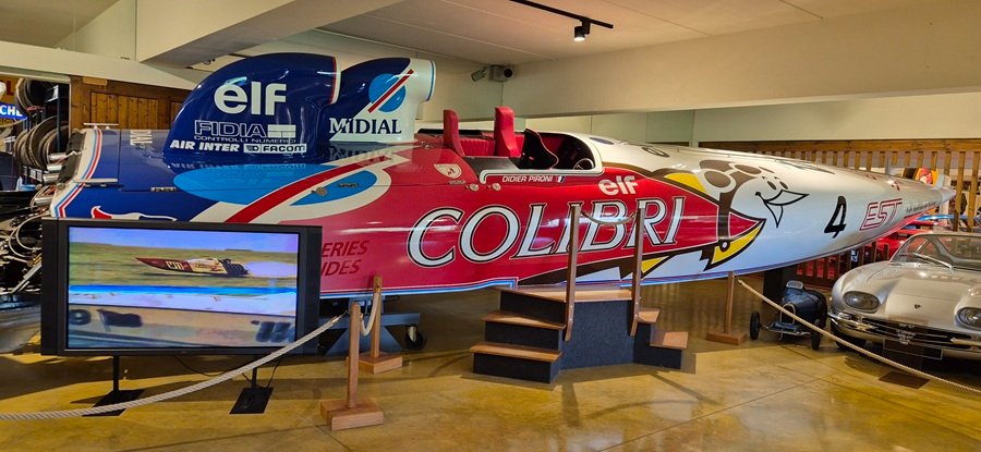 le COLIBRI offshore fatal à Didier PIRONI restauré et donné au musée