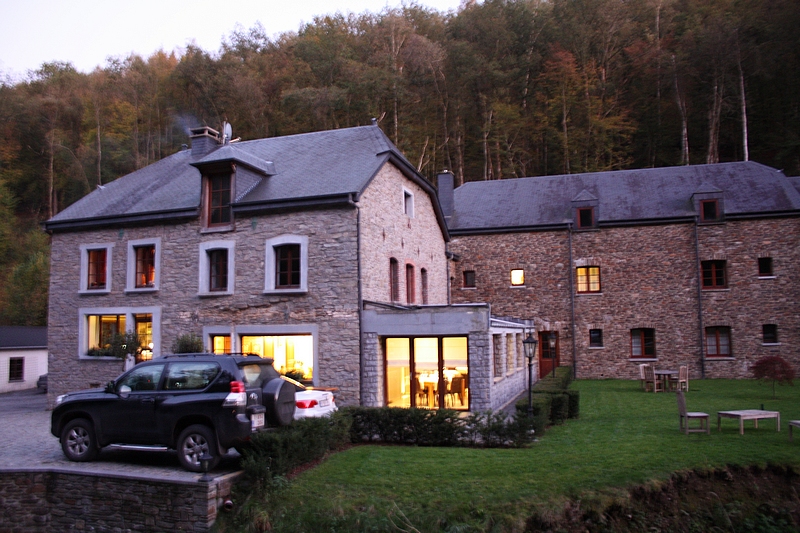 Retour à l'hôtel pour récupérer le plateau