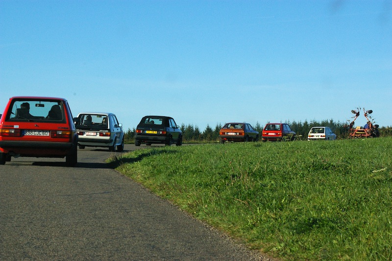 Puis c'est reparti sur les petites routes du macquis ... encombrées par moment !