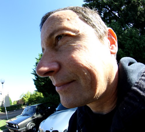 Franck et son Oett, le nez dans la même direction :-D