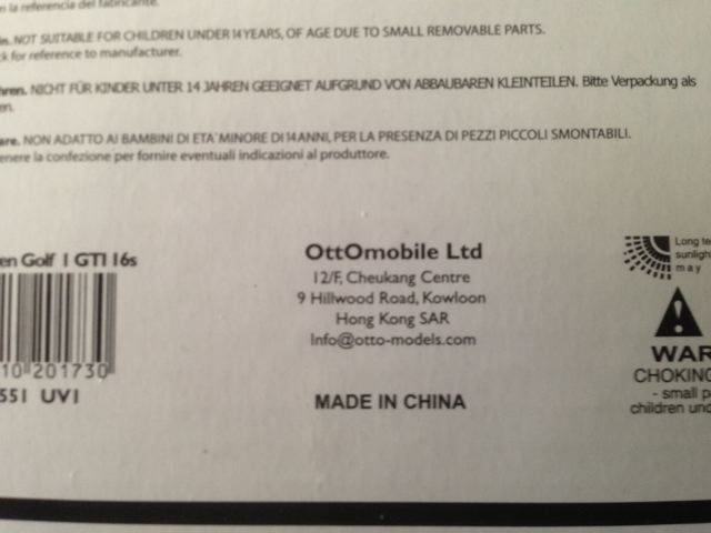 Made in China !!!!!!!!