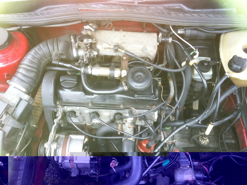 Et le moteur!!! qui n'offre aucune surprise mais ça fait toujours plaisir...